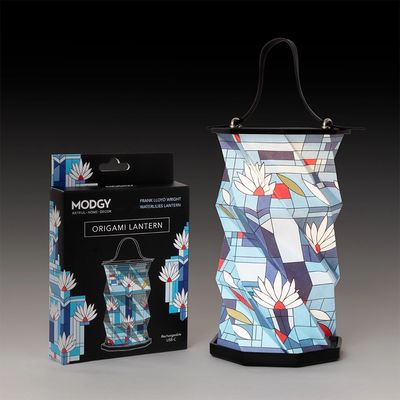 Frank Lloyd Wright Waterlilies Origami Lantern