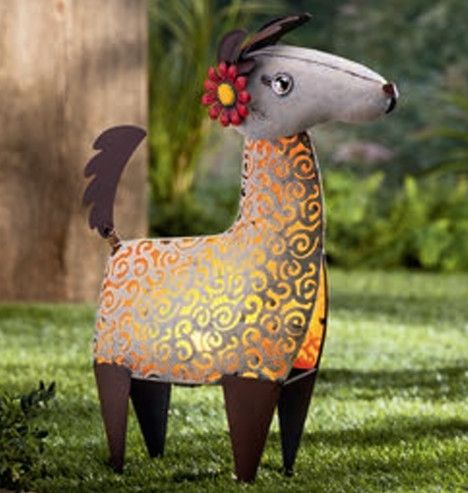 19.3in Solar Metal Llama