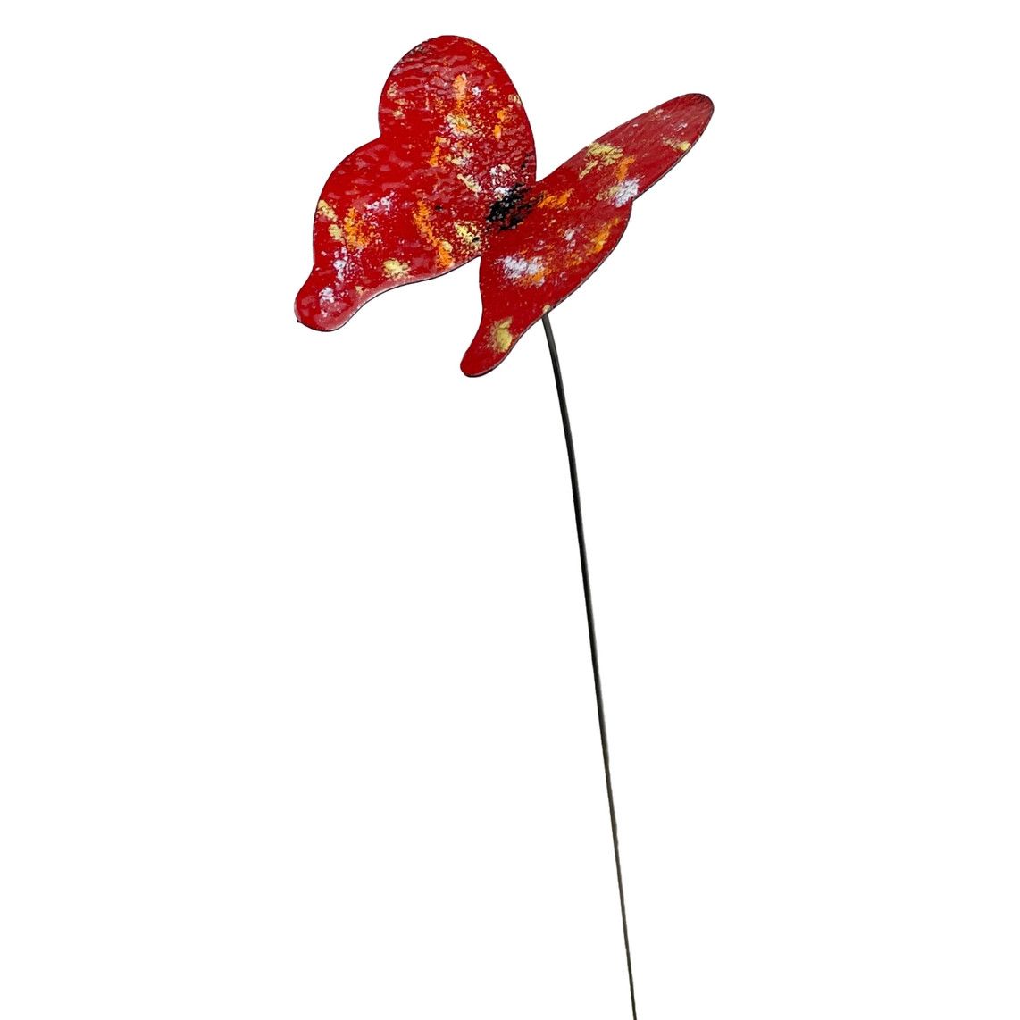 Copper Butterfly Medium -, Color: Red