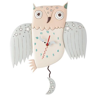 CLOCK SWEET DREAMS OWL