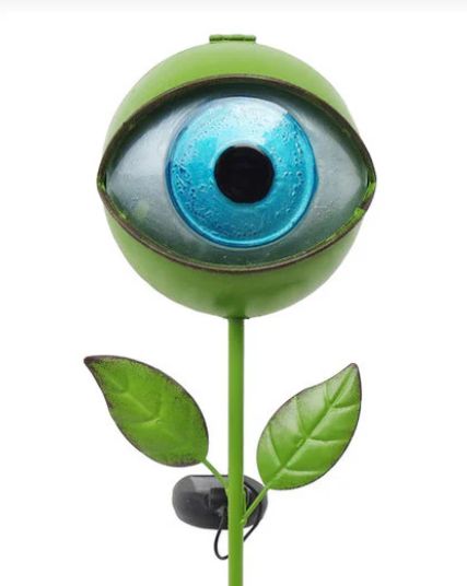 Solar Lighted Eyeball Stake - Large