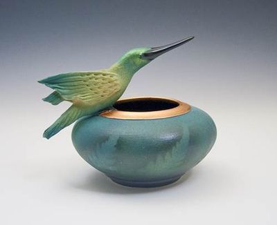 RESTING HUMMINGBIRD BOWL
