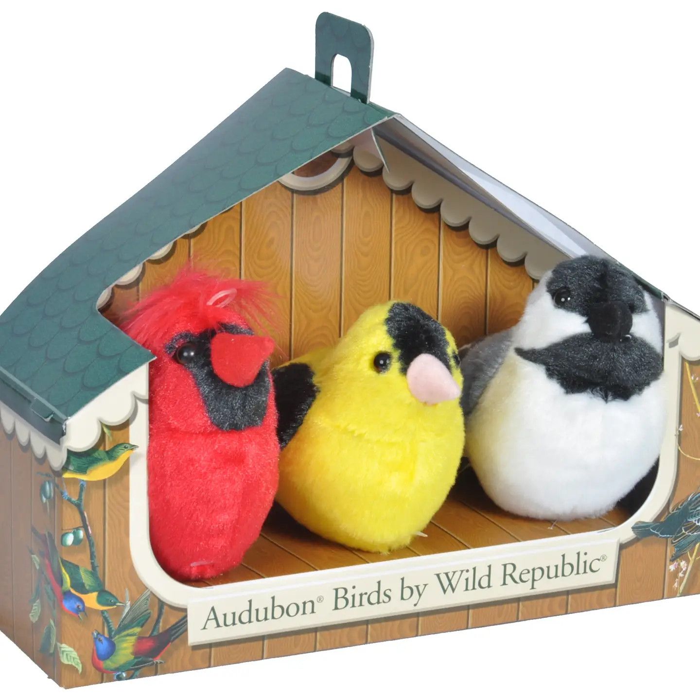 Audubon Birds w Sound - 3Pk Bundle Series Stuffed Animal 5&quot;