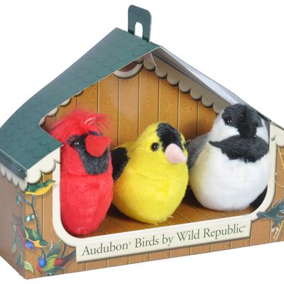 Audubon Birds w Sound - 3Pk Bundle Series Stuffed Animal 5&quot;