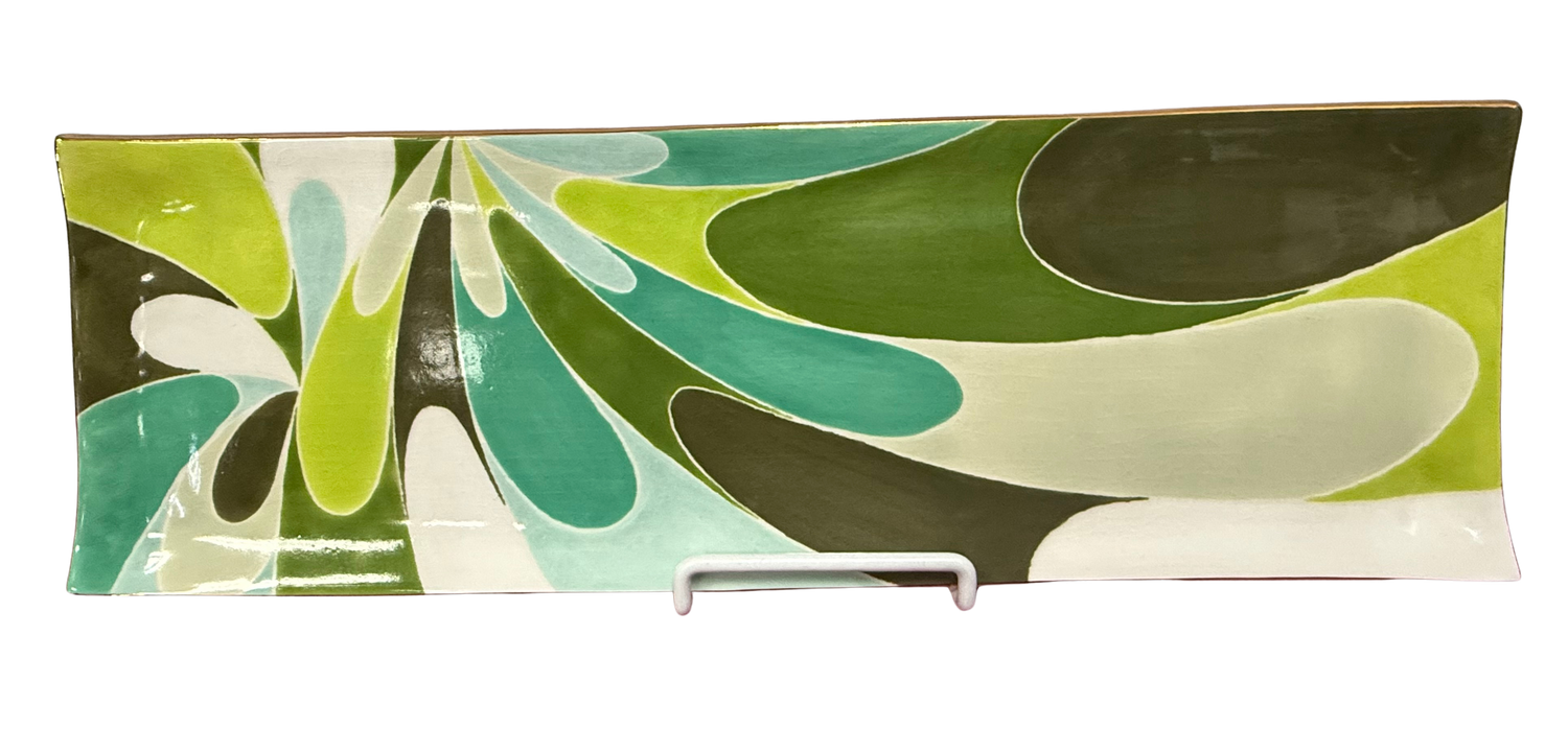 BAGUETTE TRAY, Color: GREENS