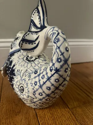 BLUE FISH FIGURINE