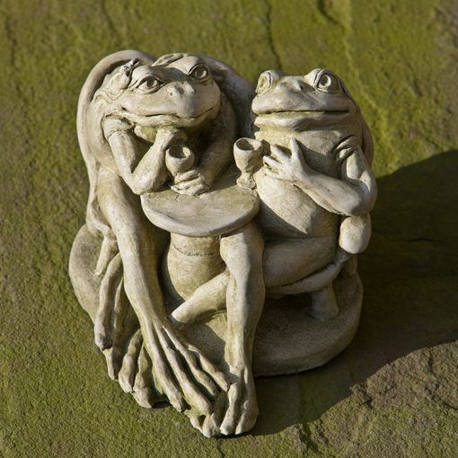 WINE TIME STONE STATUE