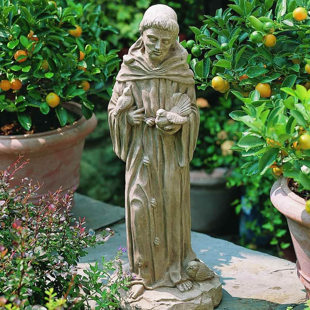 25 Inch Saint Francis in Verde Finish