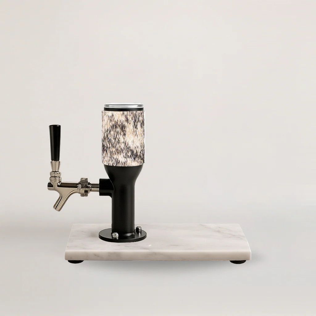 MARBLE SINGLE WHISKEY TOWER - BASIC BRINDLE