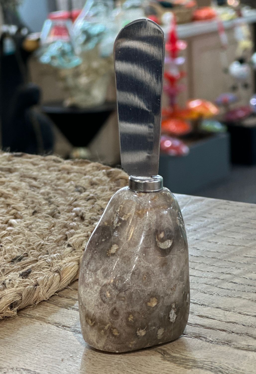 MICHIGAN STONE APPETIZER KNIFE