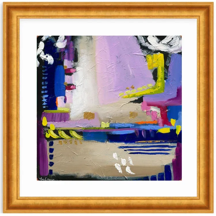 Amused - Paper Print 8x8 Unframed