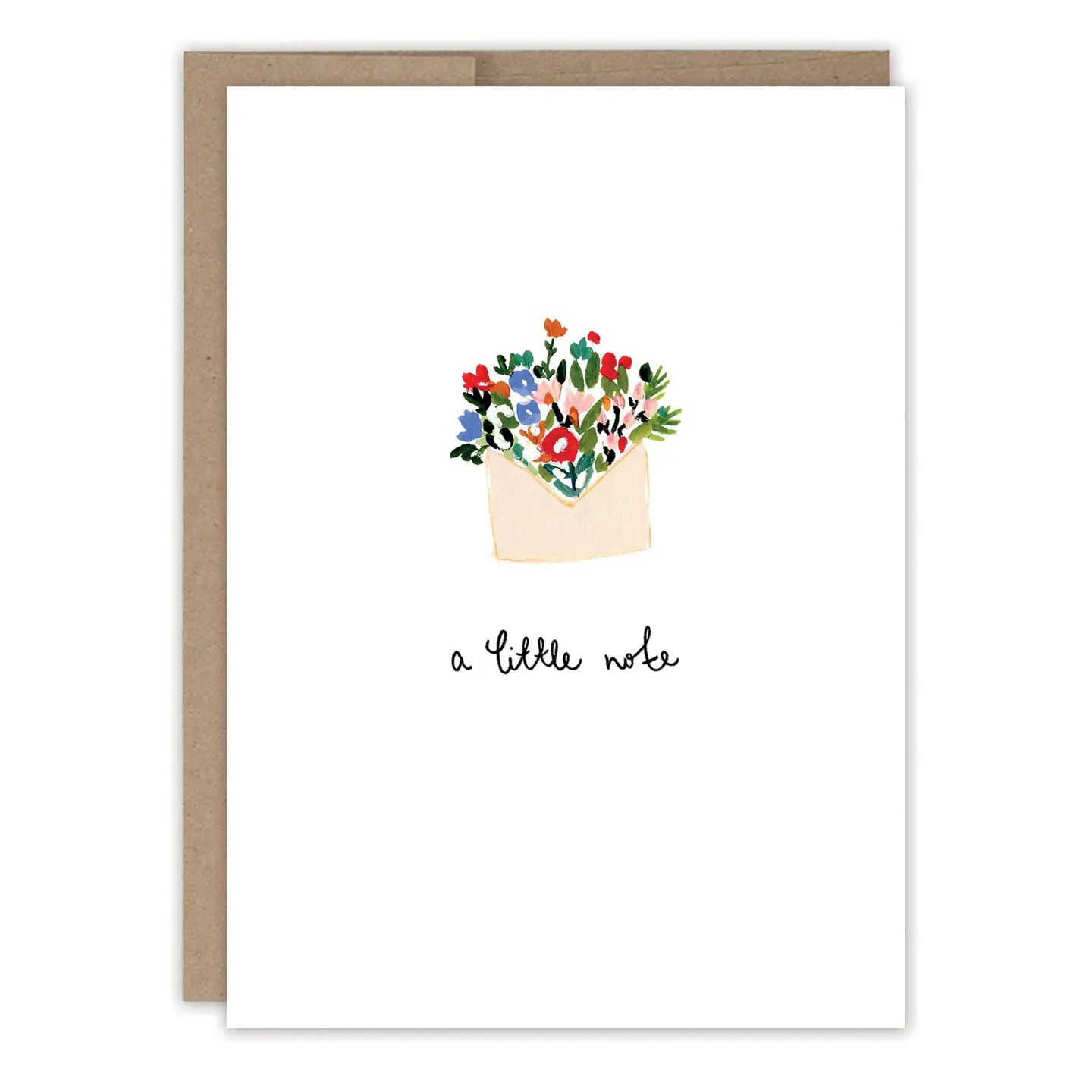 A Little Note Blank Card