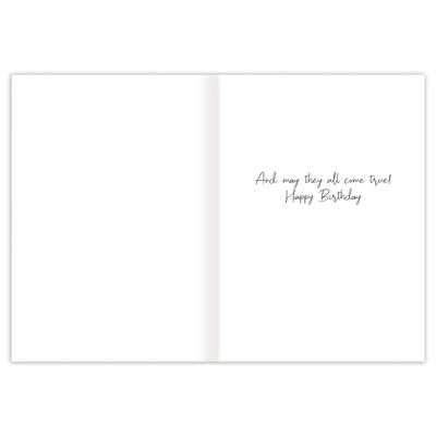 Make Wishes Birthday Card