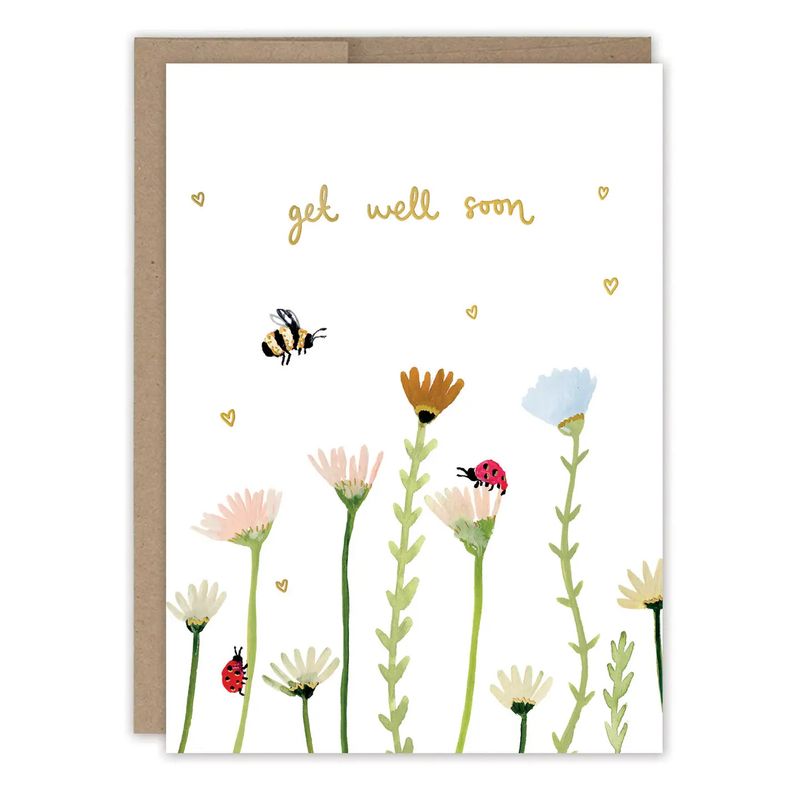 Garden Get Well Card