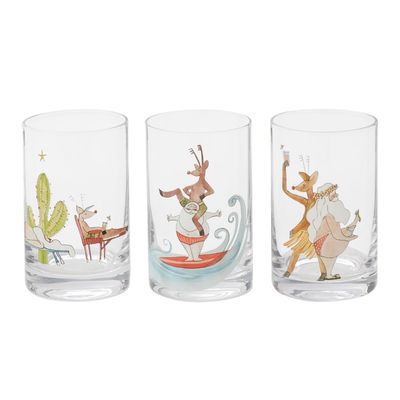 SANTA'S VACATION TUMBLER