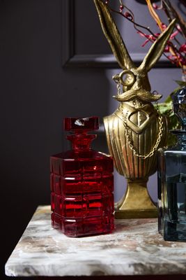 BAUDELAIRE DECANTER RED 4" X 8"