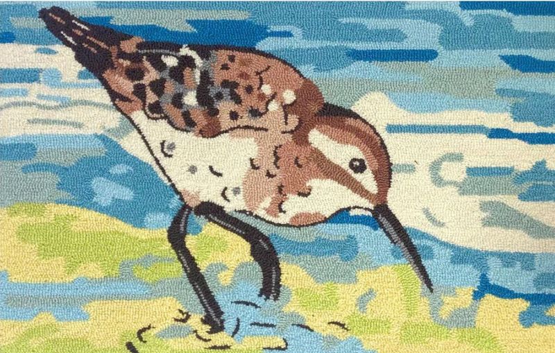 INDOOR / OUTDOOR RUG SAND PIPER (24" X 36")