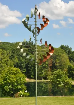 GINKGO LEAVES WIND SPINNER