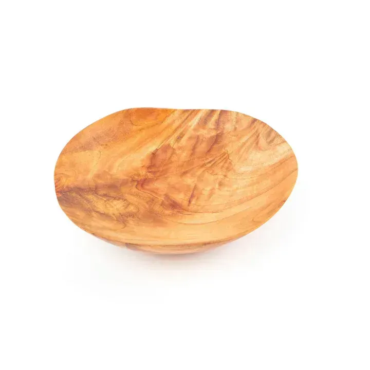 Small Wave Bowl-Mahogany