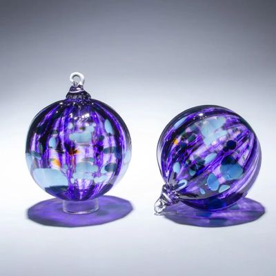 Violetta | Blown Glass Orb