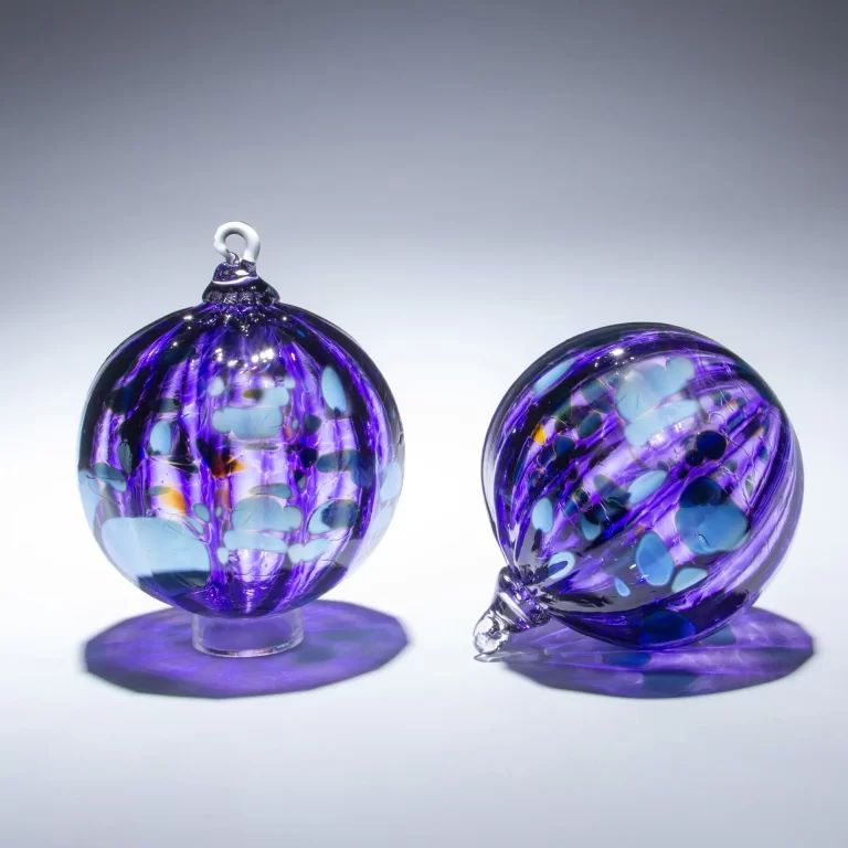 Violetta | Blown Glass Orb