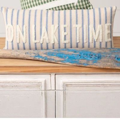 MINI PILLOW - ON LAKE TIME