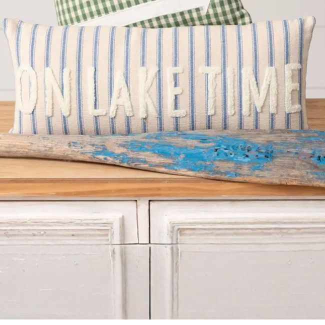 MINI PILLOW - ON LAKE TIME