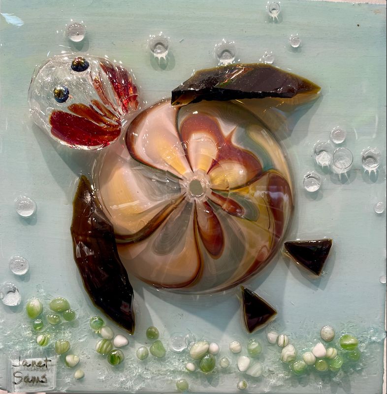 TURTLE - ANCIENT MARINER 6x6"