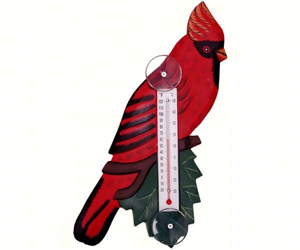 SMALL WINDOW THERMOMETER, Style: CARDINAL
