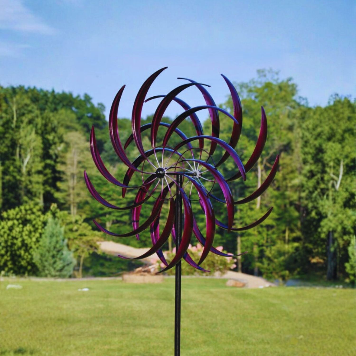 GRANDE WINDSWEPT WIND SPINNER -PURPLE