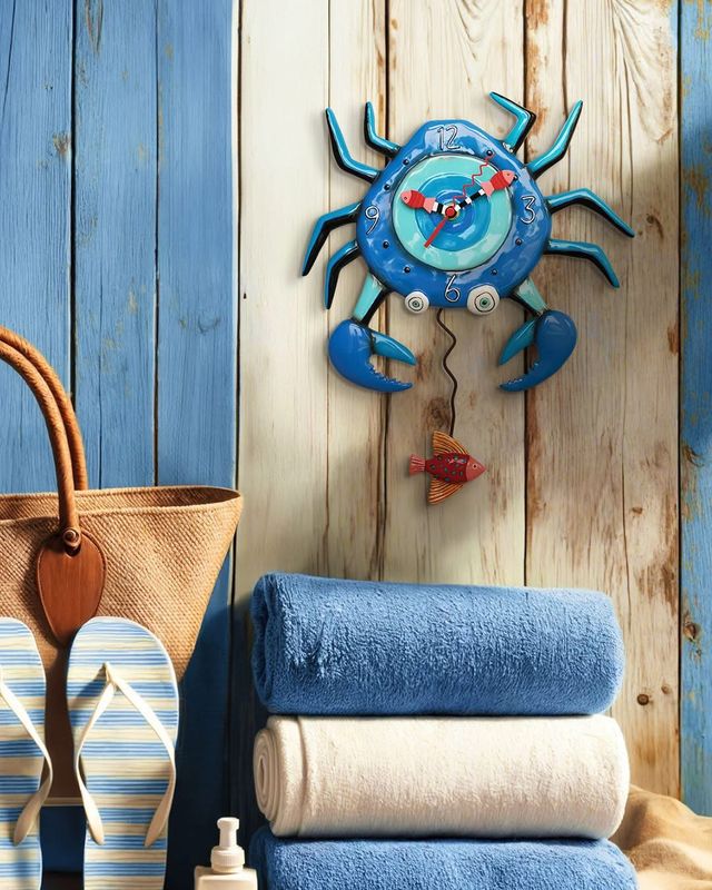 CLOCK - BLUE CRAB
