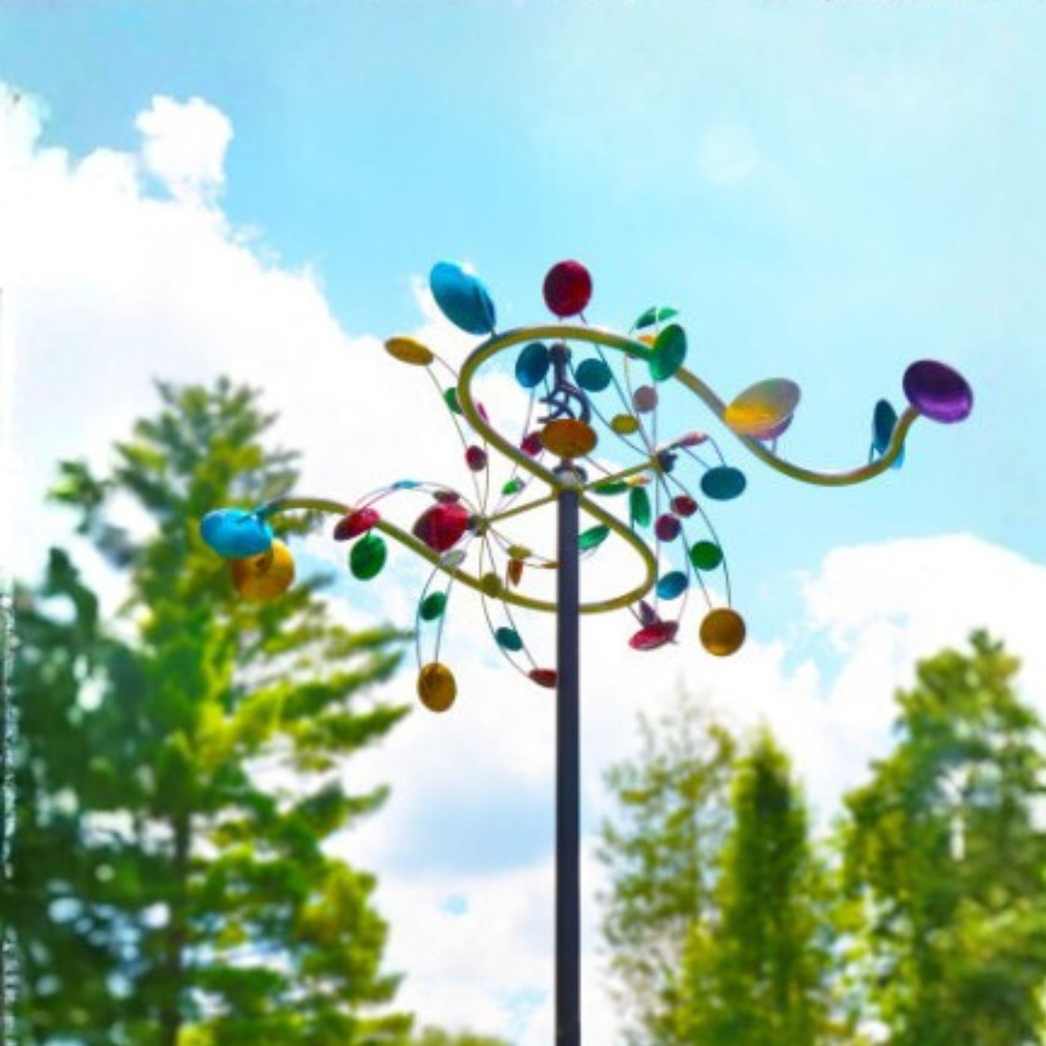 72" ZIG ZAG WIND SPINNER