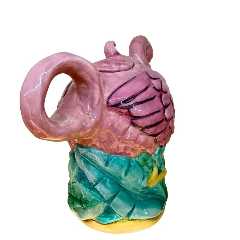 SUMMER FUN FLAMINGO TEAPOT
