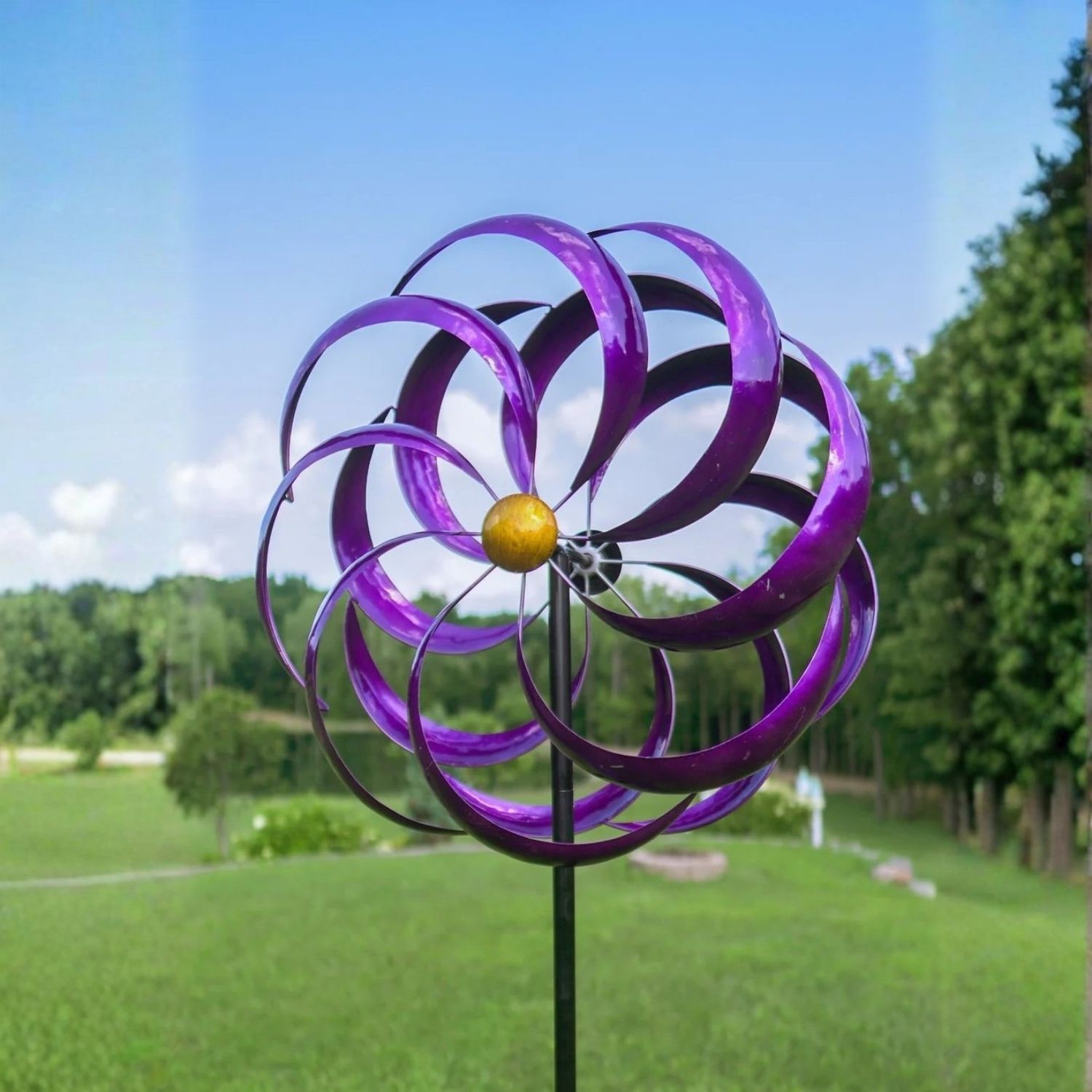 PLUMBERRY WIND SPINNER - PURPLE