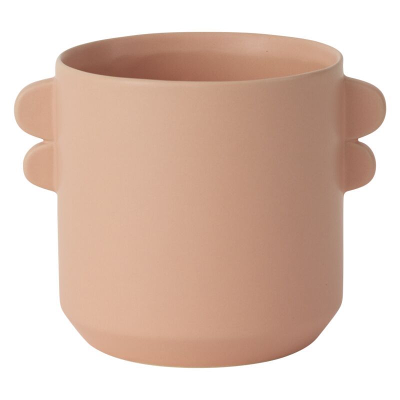 Jamye Pot Coral 6.5x5x5"