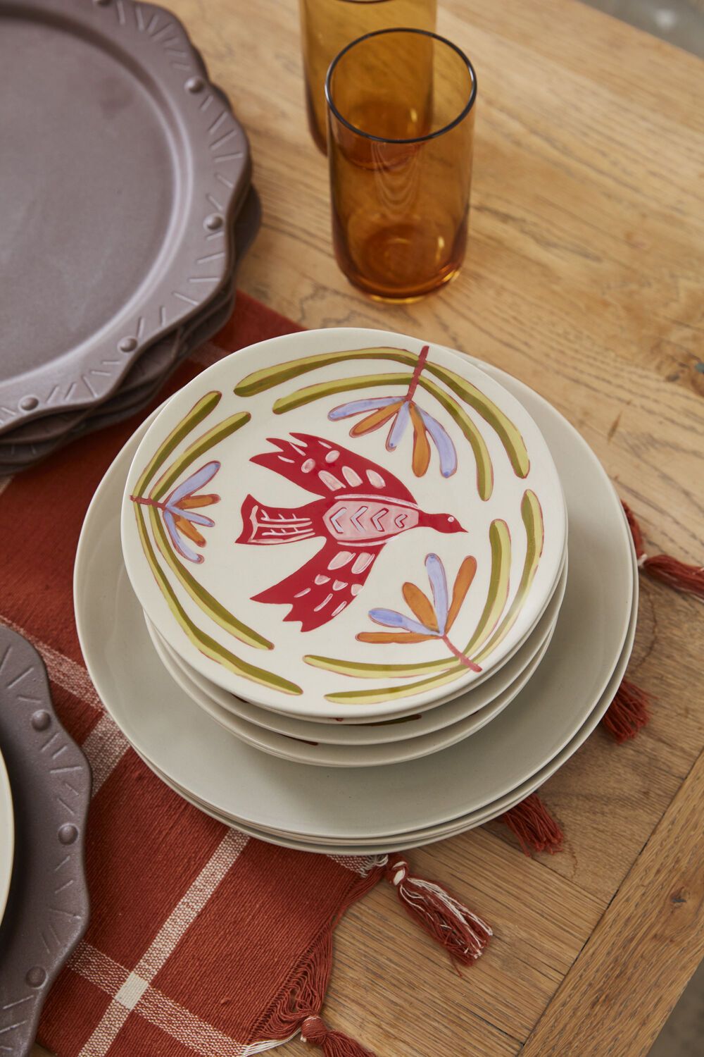 Parable Plate Bird 8"