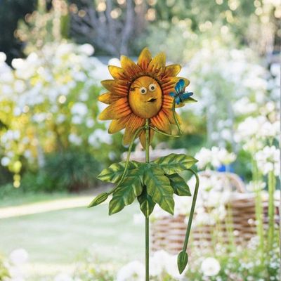 BE JOLLY GARDEN STAKE - SUNFLOWER