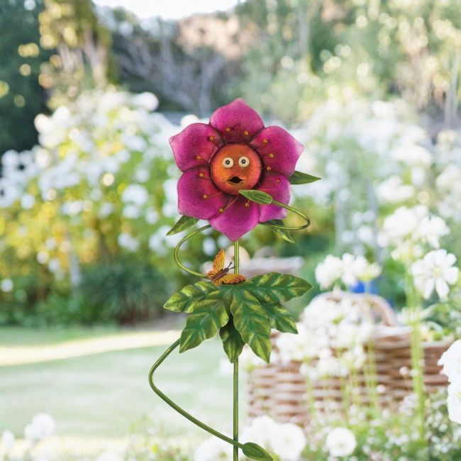 BE JOLLY GARDEN STAKE - DAFFODIL PINK