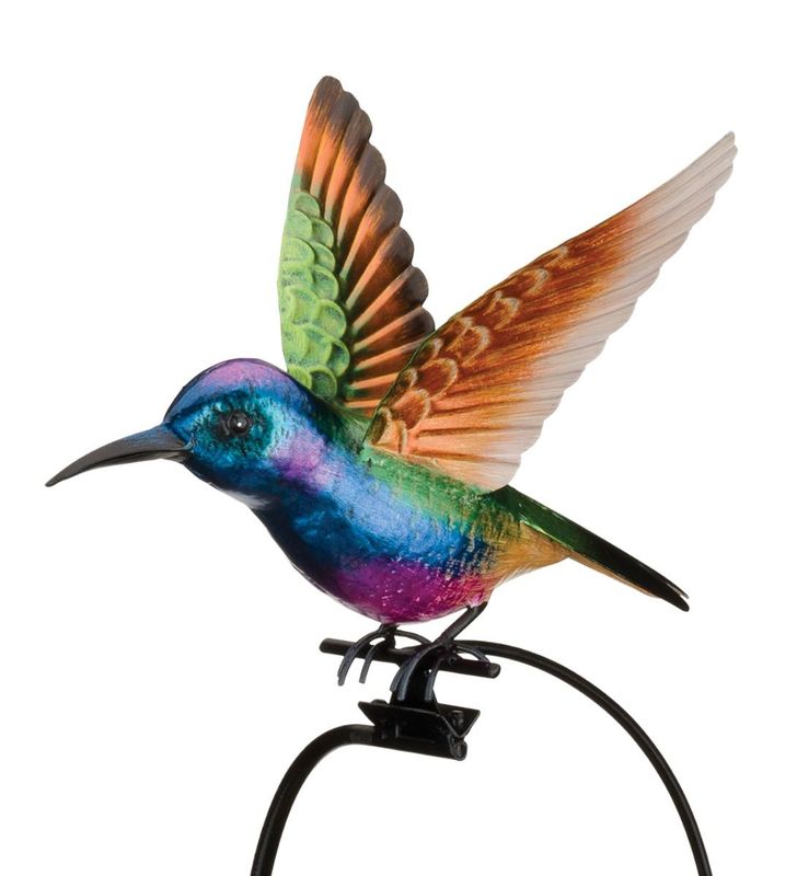 ROCKER HUMMINGBIRD STAKE - PURPLE CORONET