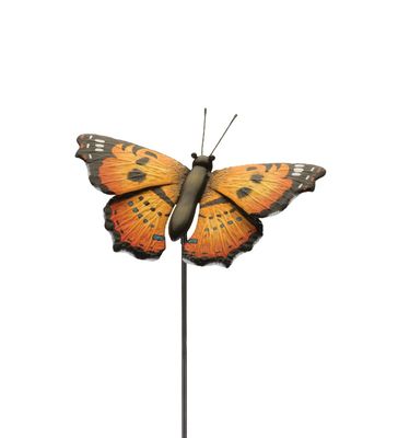 36" BUTTERFLY STAKE - PAINTED LADY