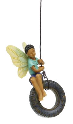 Tire Swing Fairy | FAIRY GARDEN