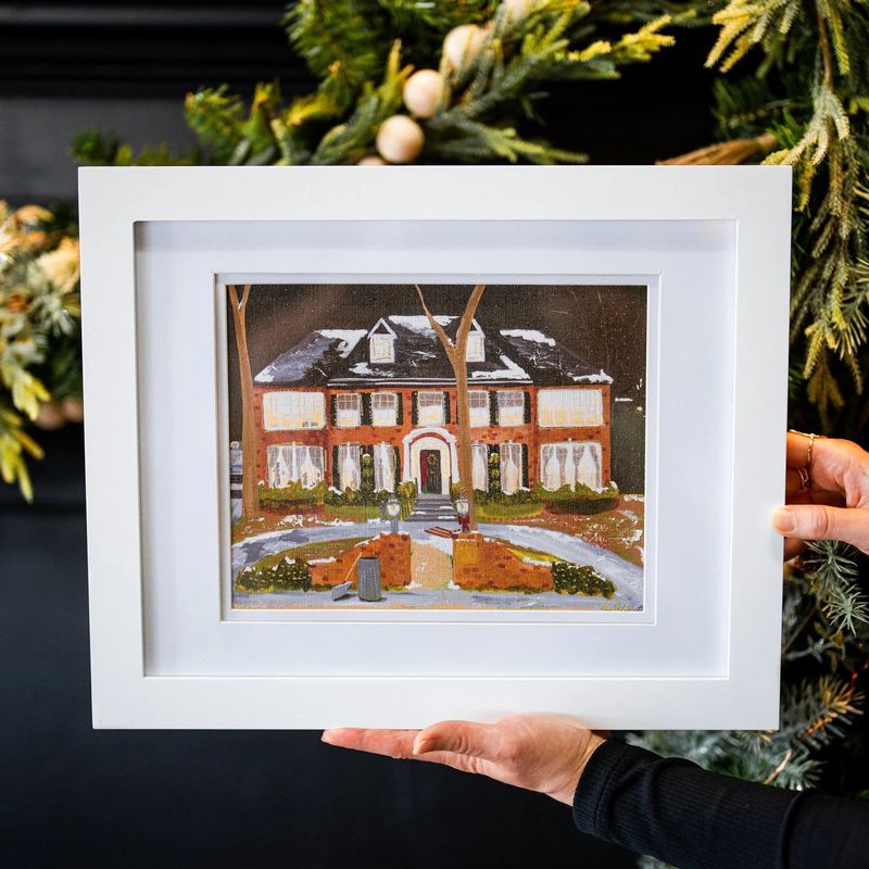 HOME ALONE  - PAPER PRINT 8 in X 10 in UNFRAMED