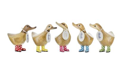 DCUK Spotty Boots Duckys