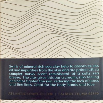 Sea Clay Swirl | Handmade Soap