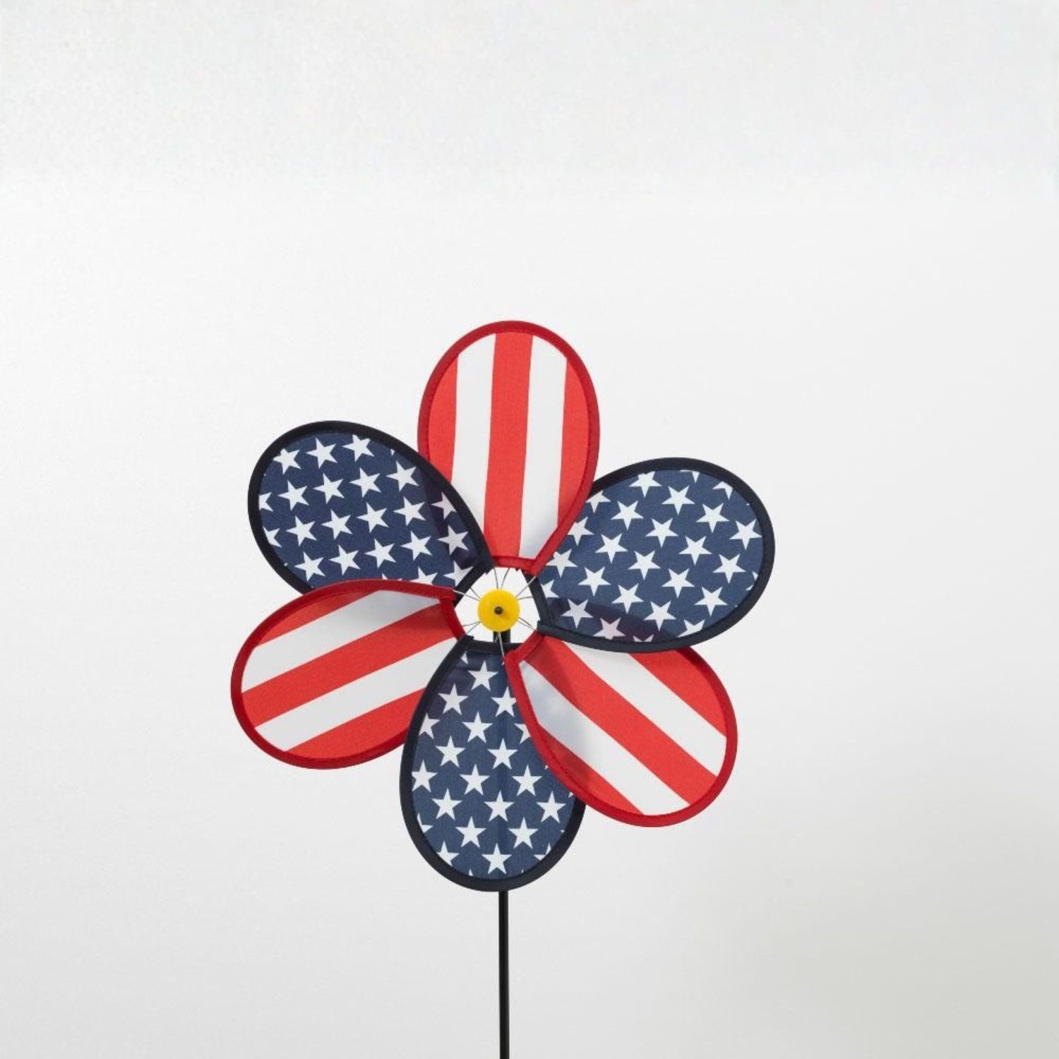 26" Americana Polyester Wind Spinner w/ Fiberglass Stake