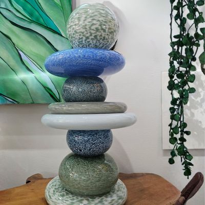 8 STONE STACK - OCEAN STONE