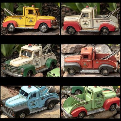 Vintage Iron Tow Truck