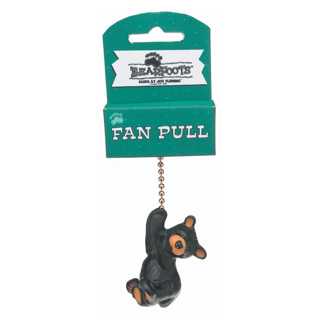 Climbing Bear Fan Pull