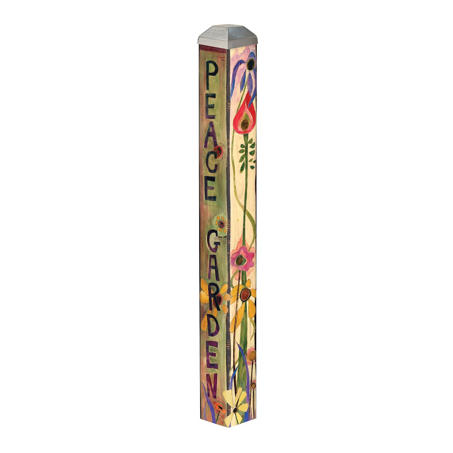 Reflect and Renew 16" Mini Art Pole