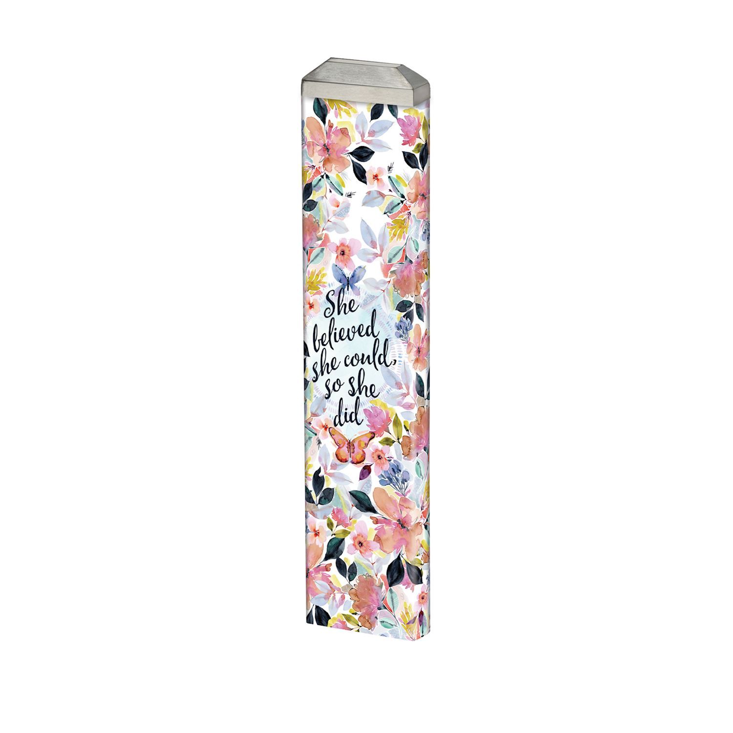 She believed she could so she did 13" Mini Art Pole